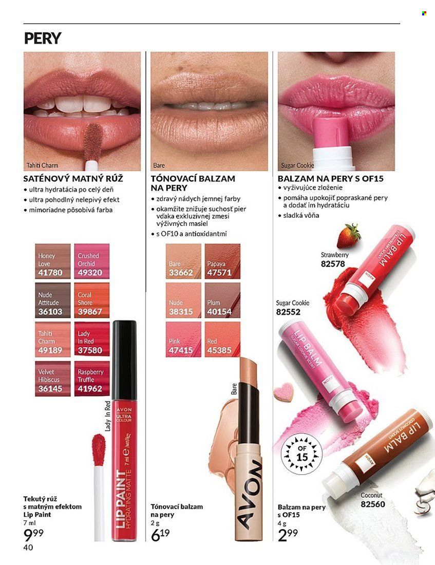 Leták Avon - 1.5.2025 - 31.5.2025. Strana 1