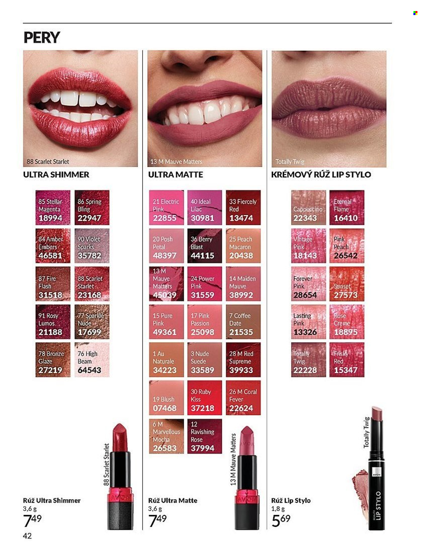 Leták Avon - 1.5.2025 - 31.5.2025. Strana 1