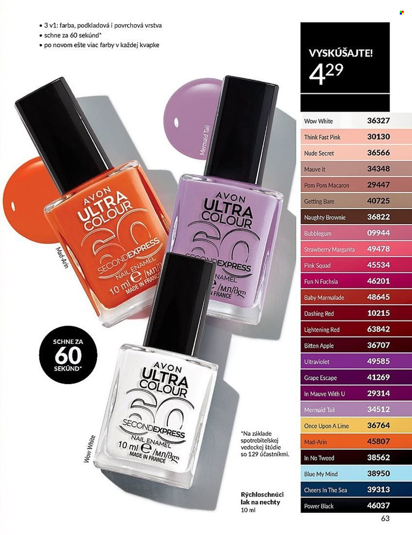 Leták Avon - 1.5.2025 - 31.5.2025. Strana 1