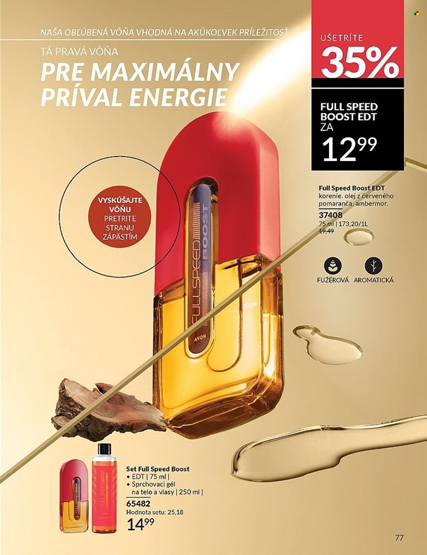 Leták Avon - 1.5.2025 - 31.5.2025. Strana 1