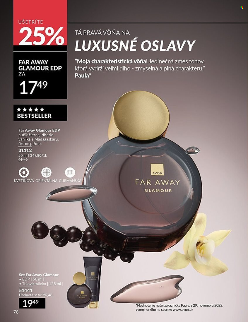 Leták Avon - 1.5.2025 - 31.5.2025. Strana 1