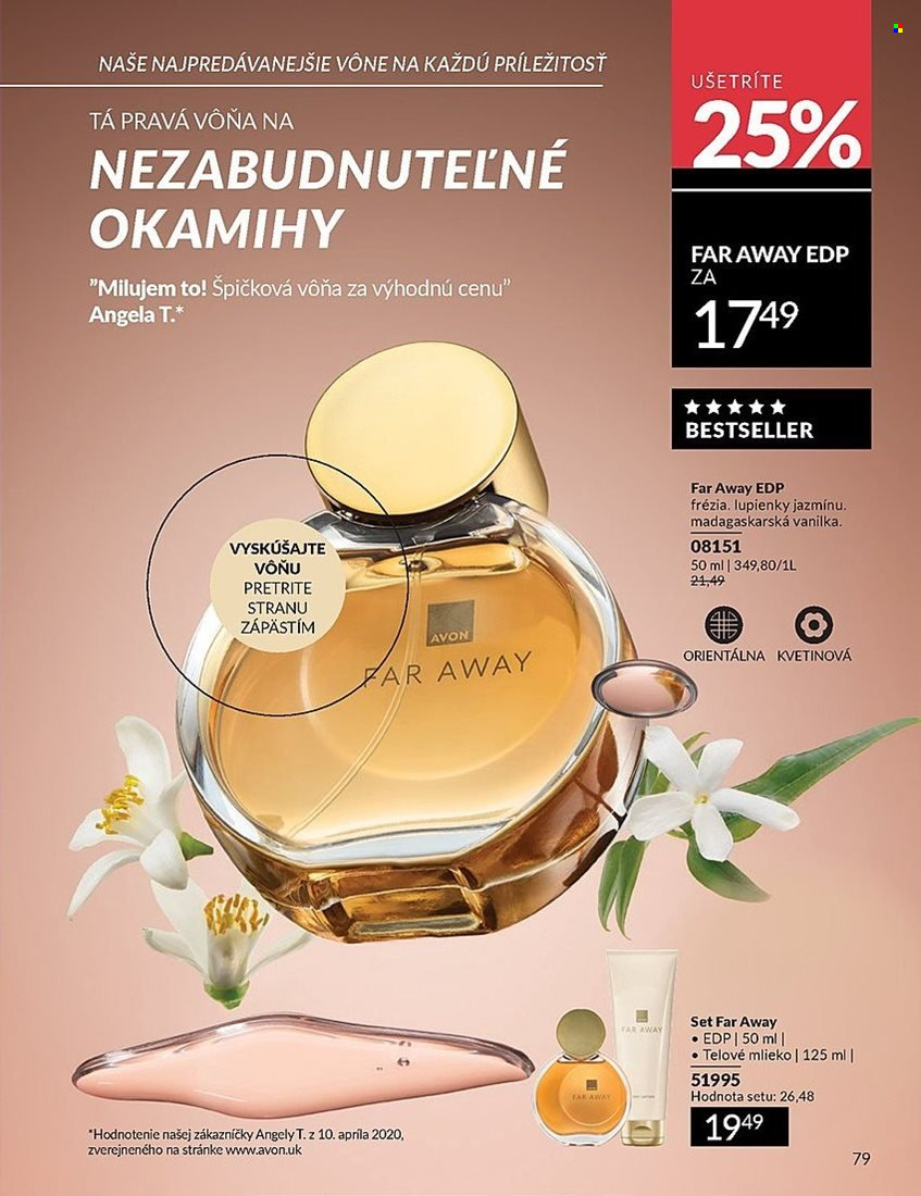 Leták Avon - 1.5.2025 - 31.5.2025. Strana 1