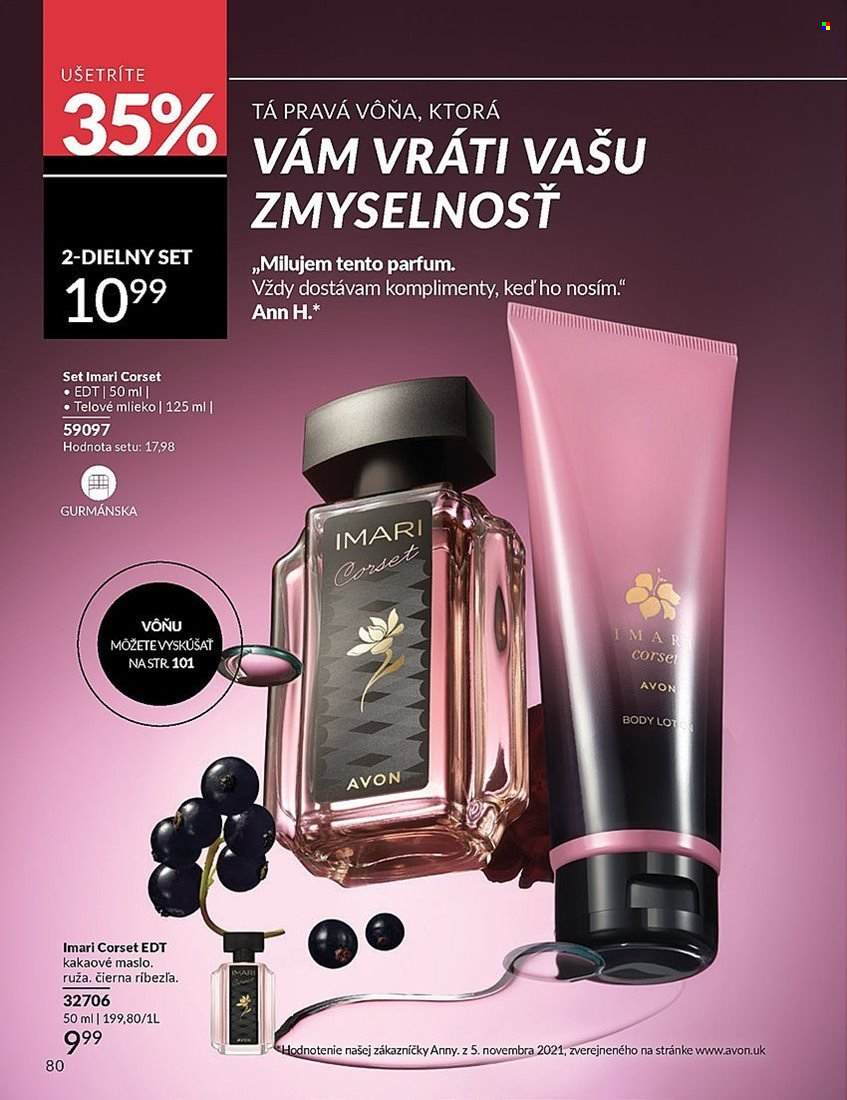 Leták Avon - 1.5.2025 - 31.5.2025. Strana 1