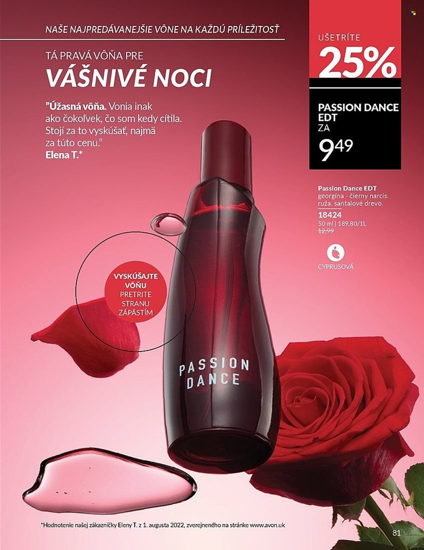 Leták Avon - 1.5.2025 - 31.5.2025. Strana 1