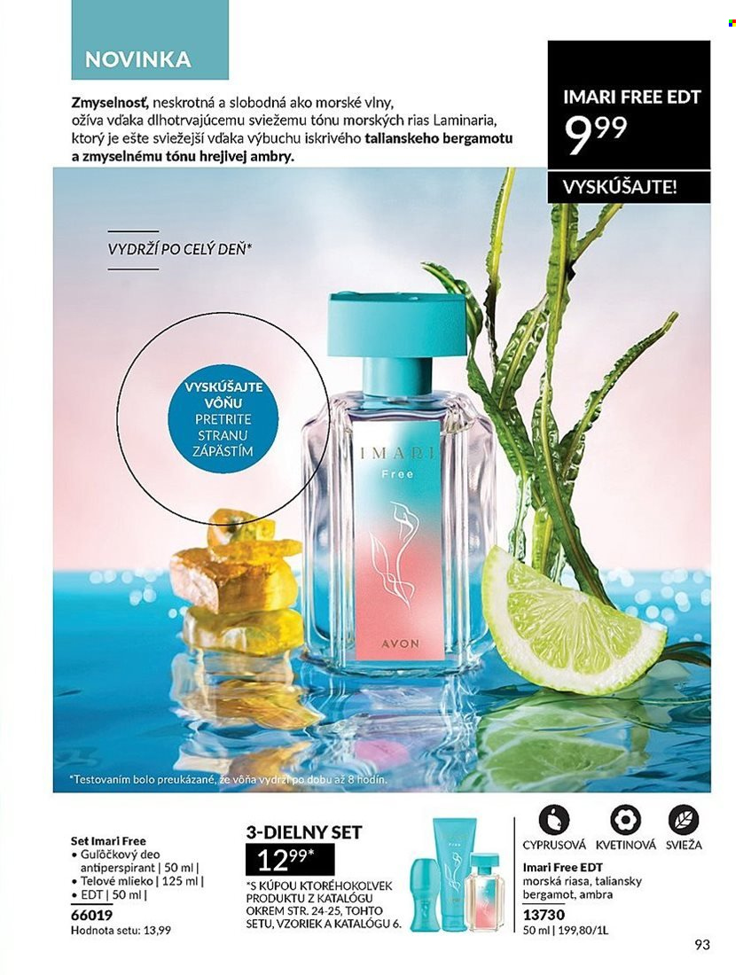 Leták Avon - 1.5.2025 - 31.5.2025. Strana 1