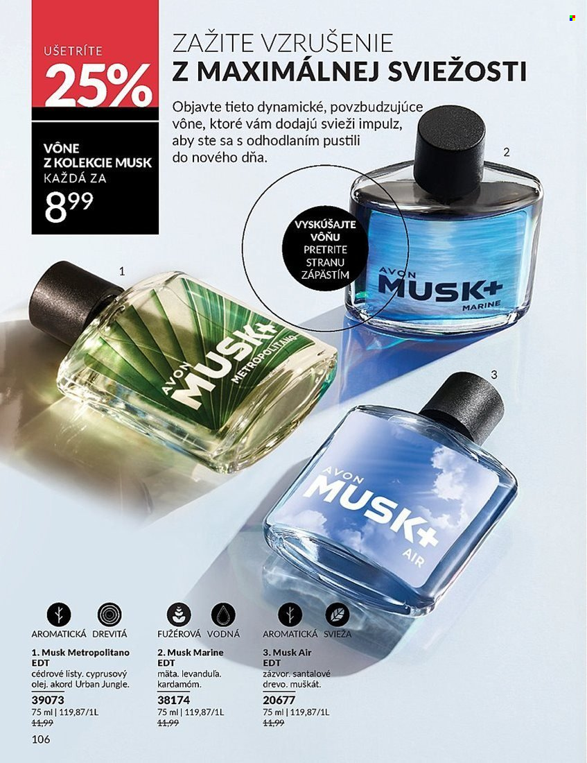 Leták Avon - 1.5.2025 - 31.5.2025. Strana 1