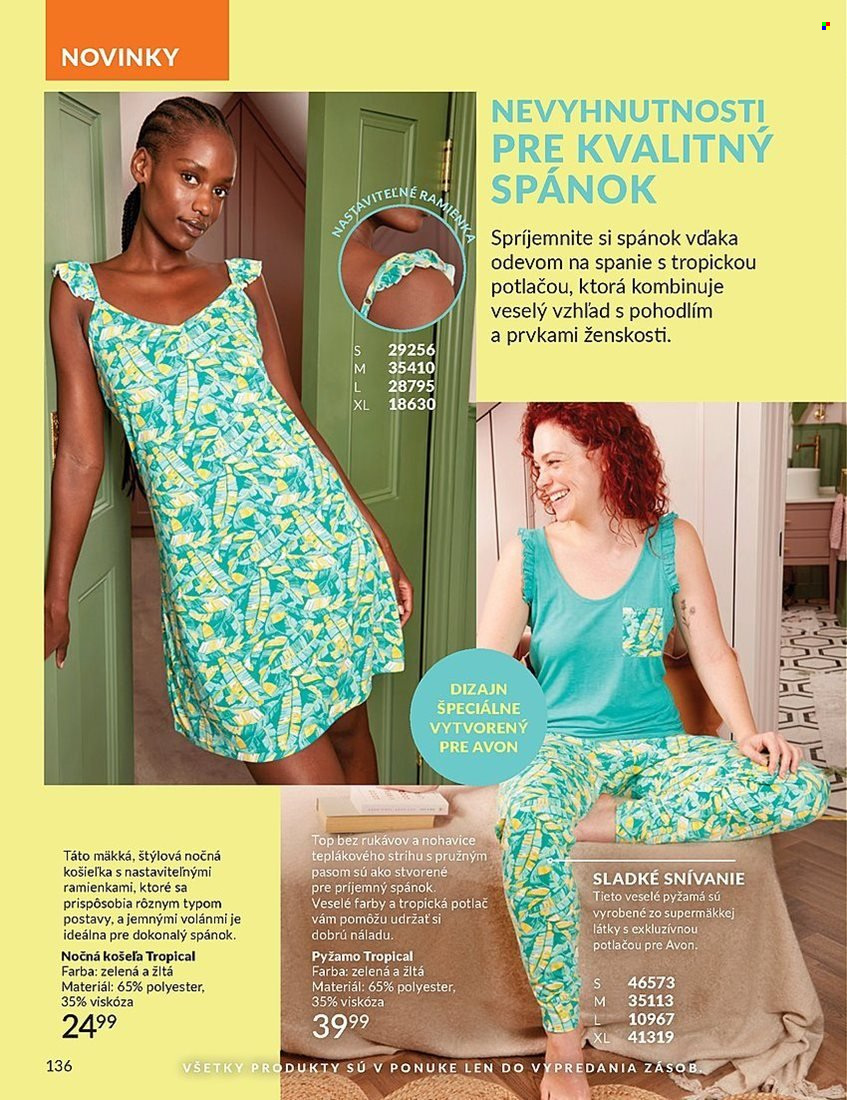 Leták Avon - 1.5.2025 - 31.5.2025. Strana 1