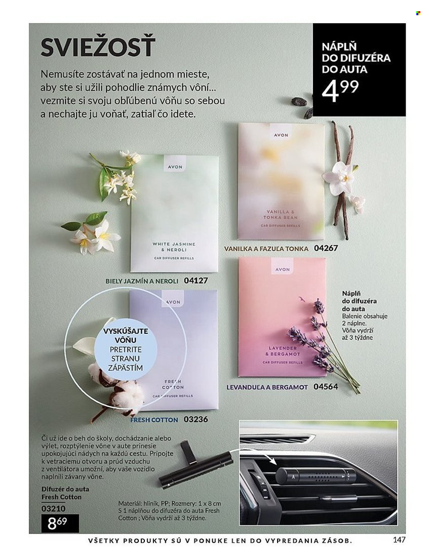 Leták Avon - 1.5.2025 - 31.5.2025. Strana 1