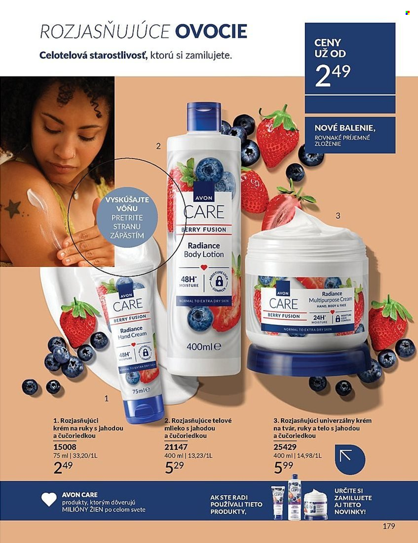 Leták Avon - 1.5.2025 - 31.5.2025. Strana 1