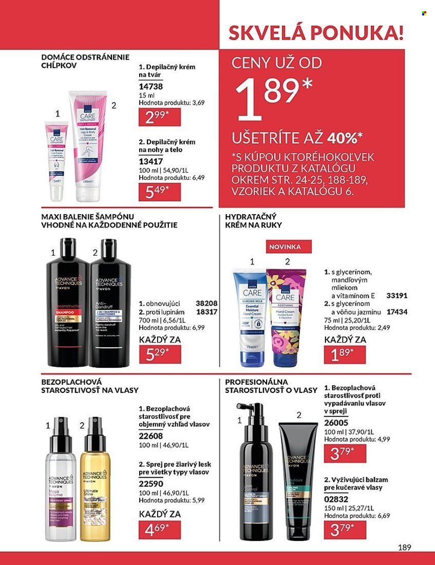 Leták Avon - 1.5.2025 - 31.5.2025. Strana 1