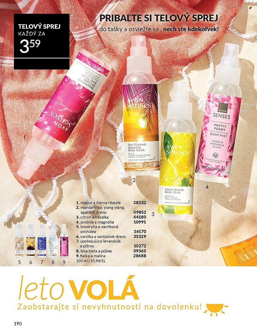 Leták Avon - 1.5.2025 - 31.5.2025. Strana 1