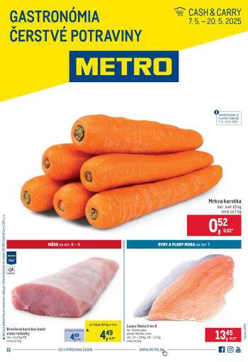 Leták Metro - 7.5.2025 - 20.5.2025.