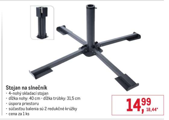 Stojan na slnečník