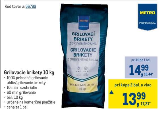 Grilovacie brikety 10 kg