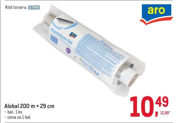 Alobal 200 m × 29 cm