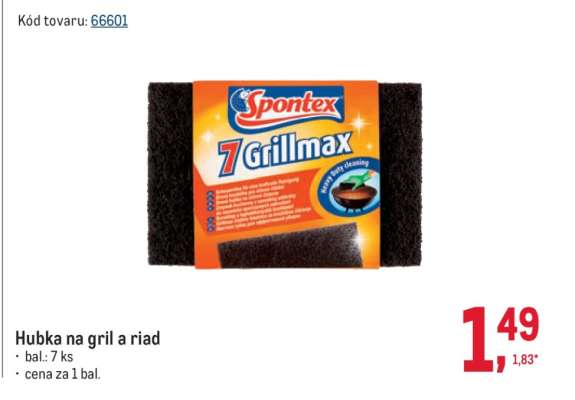 Hubka na gril a riad