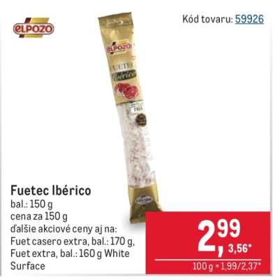 Fuetec Ibérico