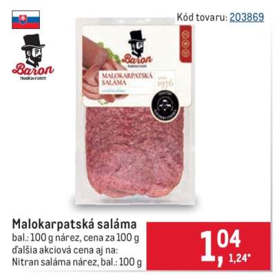 Malokarpatská saláma