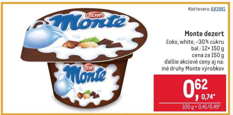 Monte dezert