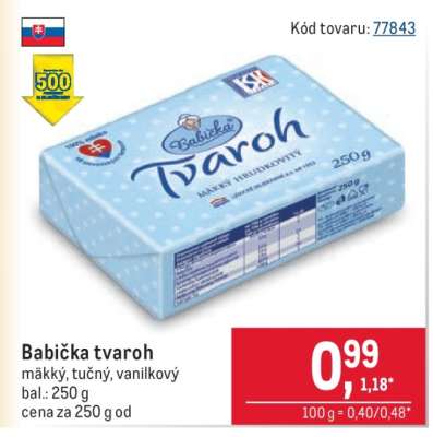 BABIČKA Tvaroh
