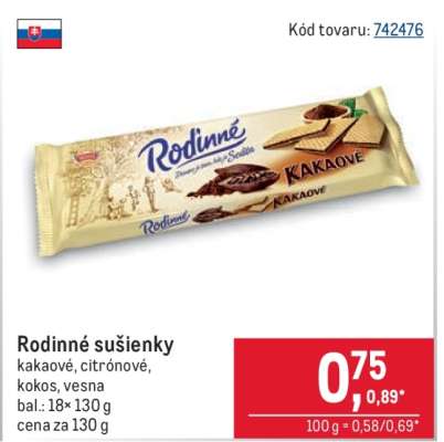 Rodinné sušienky