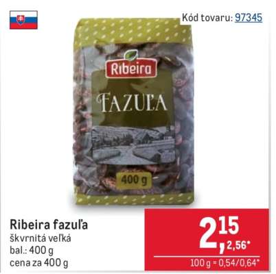 Ribeira fazuľa