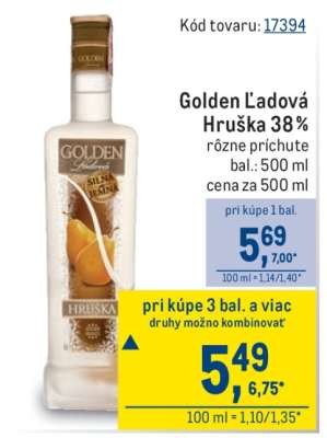 Golden Ľadová hruška 38 %