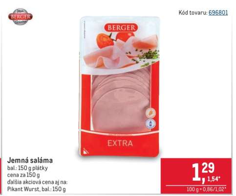 Jemná saláma