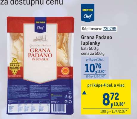 Grana Padano lupienky