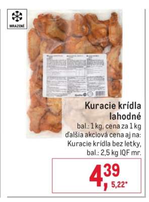 Kuracie krídla lahodné