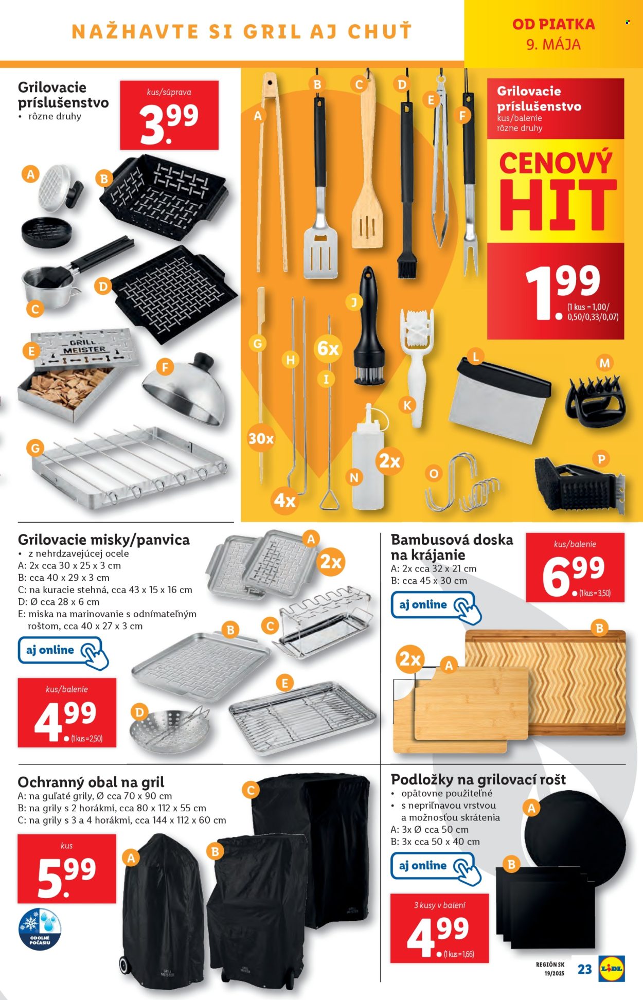 Leták Lidl. Strana 1