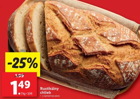 Rustikálny chlieb