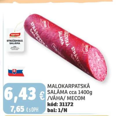 Malokarpatská saláma