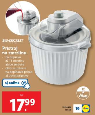 Prístroj na zmrzlinu