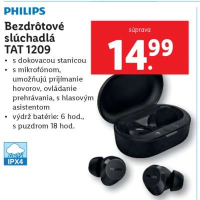Bezdrôtové slúchadlá TAT 1209