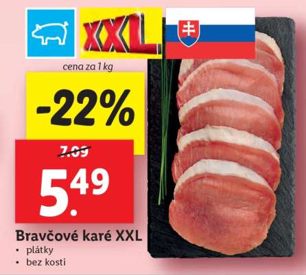 Bravčové karé XXL