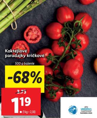 Koktejlové paradajky kríčkové