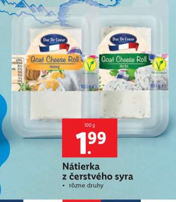 Nátierka z čerstvého syra