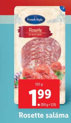 Rosette saláma