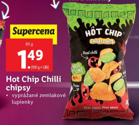 Hot Chip Chilli chipsy