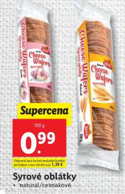 Syrové oblátky