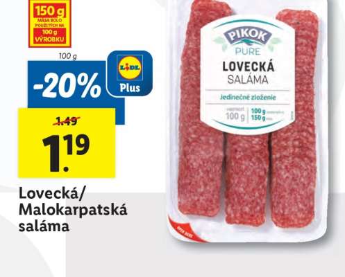 Lovecká/Malokarpatská saláma