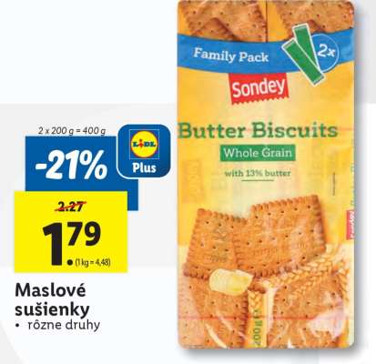 Maslové sušienky