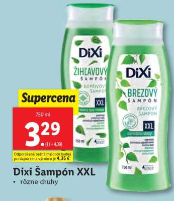 Dixi Šampón XXL