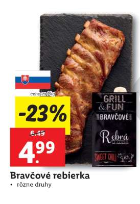 Bravčové rebierka