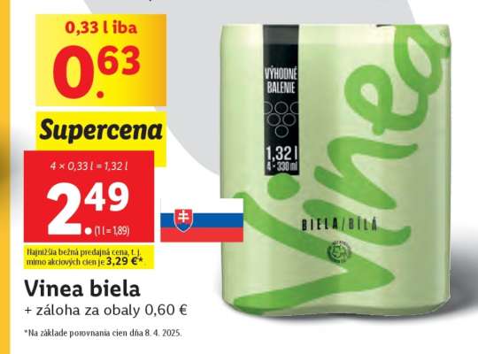 Vinea biela