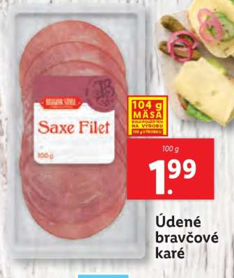 Údené bravčové karé