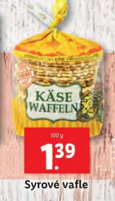 Syrové vafle