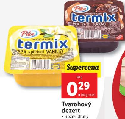 Tvarohový dezert