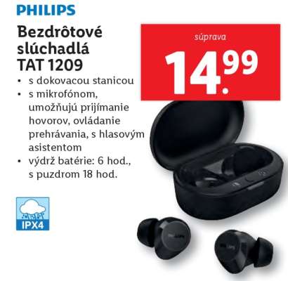 Bezdrôtové slúchadlá TAT 1209